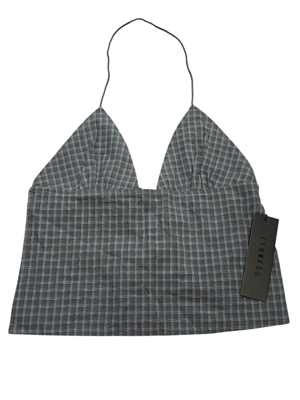 Lioness Play On Halter Top in Navy